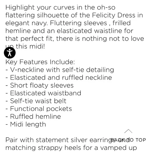 NEW City Chic ruffle midi dress - Picture 6 of 10